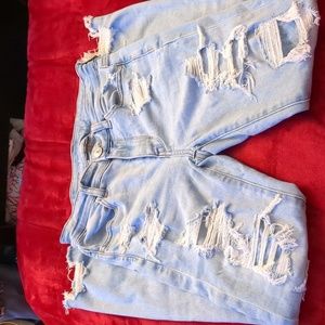 Distressed American Eagle Skinny Jeans